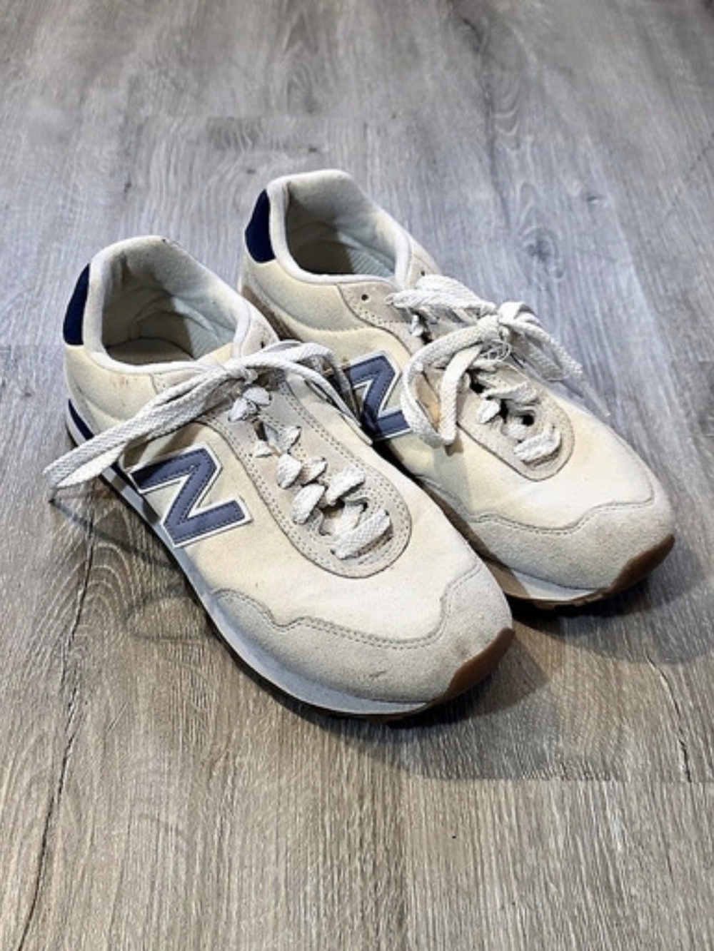 New Balance 515 Sneakers Cream & Blue US 7